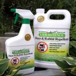 Liquid Fence's all natural Deer Repellent is designed to offer you year-round protection from deer and rabbits. 
Its all natural and is guaranteed to work !
Jack's carries the complete Liquid Fence line!